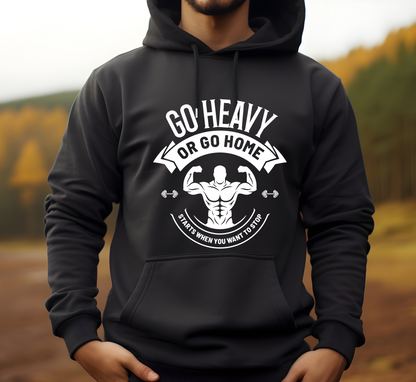 Go Heavy Hooded Sweatshirt