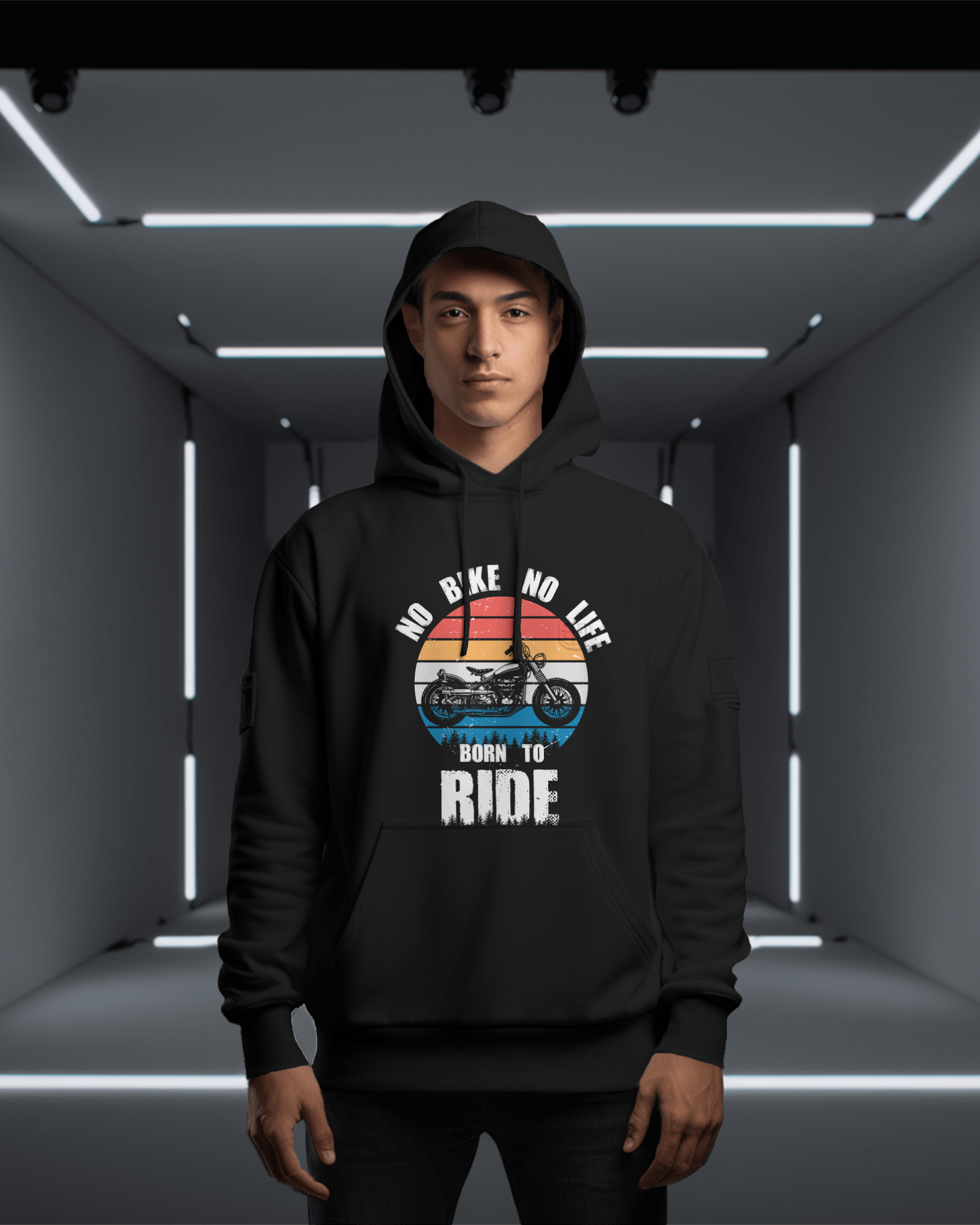 No Bike No Life Hooded Sweatshirt
