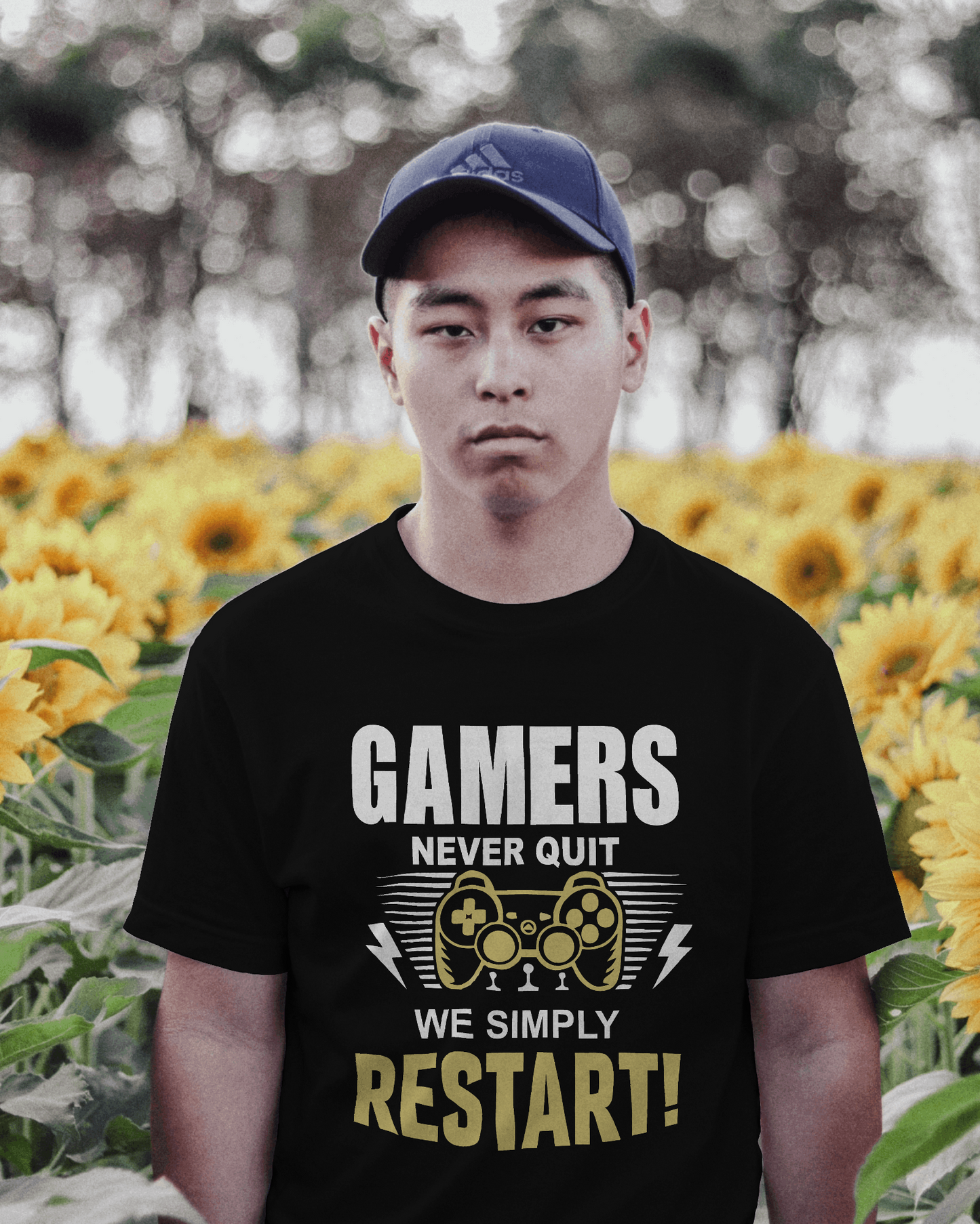 Gamers Never Quit Unisex T-Shirt