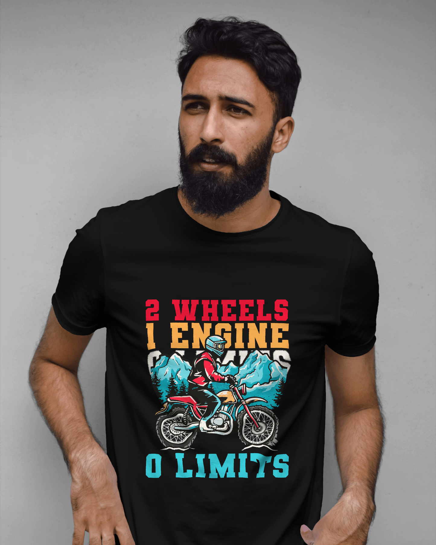 2 Wheels 0 Limits Unisex T-Shirt