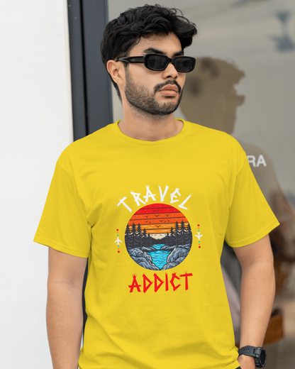 Travel Addict Unisex T-Shirt